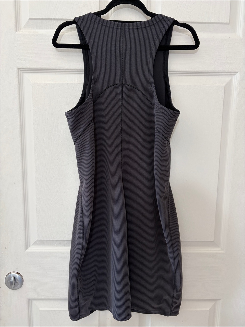 Lululemon size 12 Women’s Ribbed Tank Dress - Charcoal Gray - Picture 3 of 6